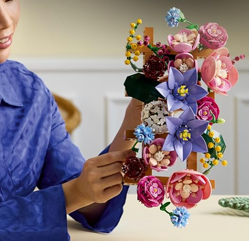 Flower Wall Decor - Building Set for Adults