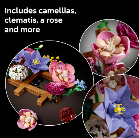 Flower Wall Decor - Building Set for Adults