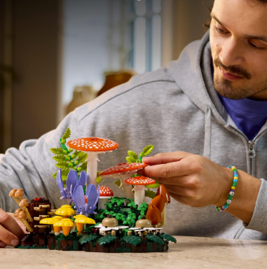Woodland Mushrooms - Building Set for Adults
