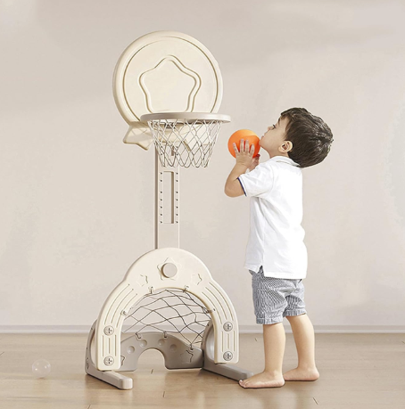Toddler Basketball Hoop Set with 3 Balls