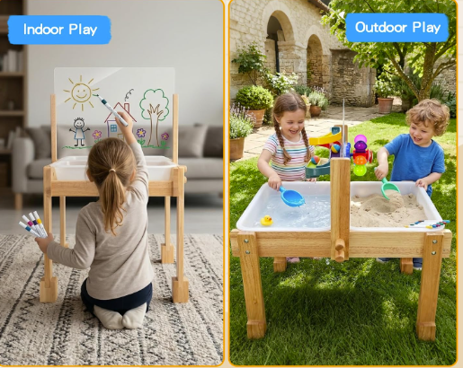 Sand and Water Table for Toddlers