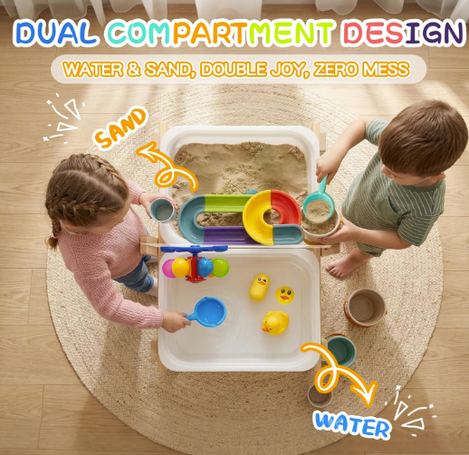 Sand and Water Table for Toddlers